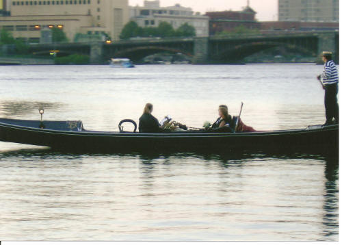 Joe & Erica - Gondola on the Charles River, 2008